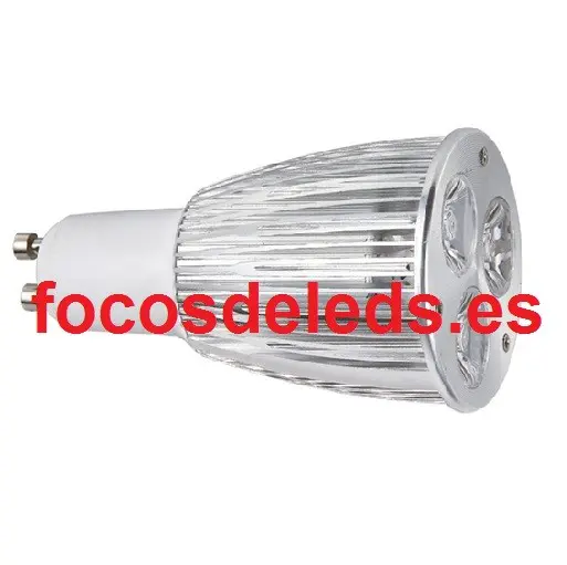 Bombillas led gu10 9w, luz potente 220v.