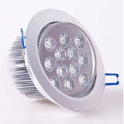 Downlight led 12w, foco led, aro empotrable