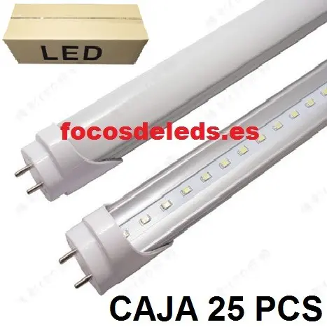 25 Tubos led 2835 en 18w 120cm T8