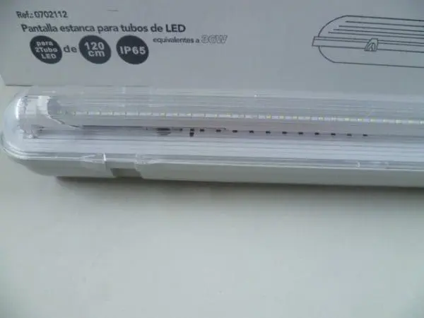 Pantalla estanca led 2 tubo 150cm, 1500mm, T8