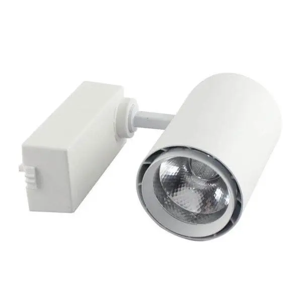 foco le riel carril 30w cob luz blanca o cálida, led track