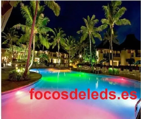 Foco led piscina 36w RGB par56 con memoria