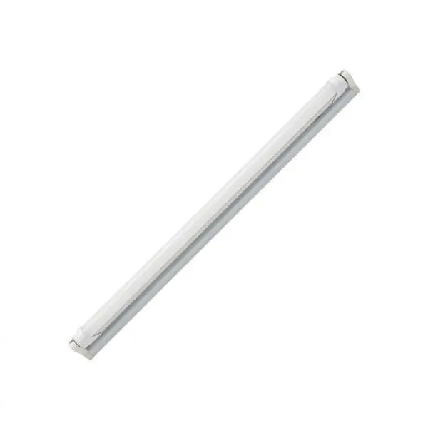 Pantalla regleta led 1 tubo 60cm, 600mm, T8 aluminio