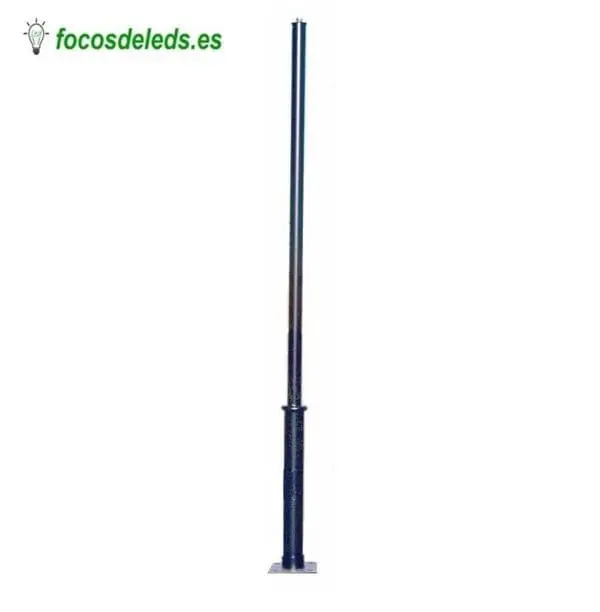 Columna Farola Báculo olson acero 3 mts