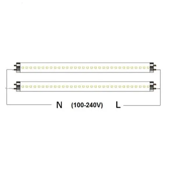 Fluorescente led 120cm 22w 120 leds