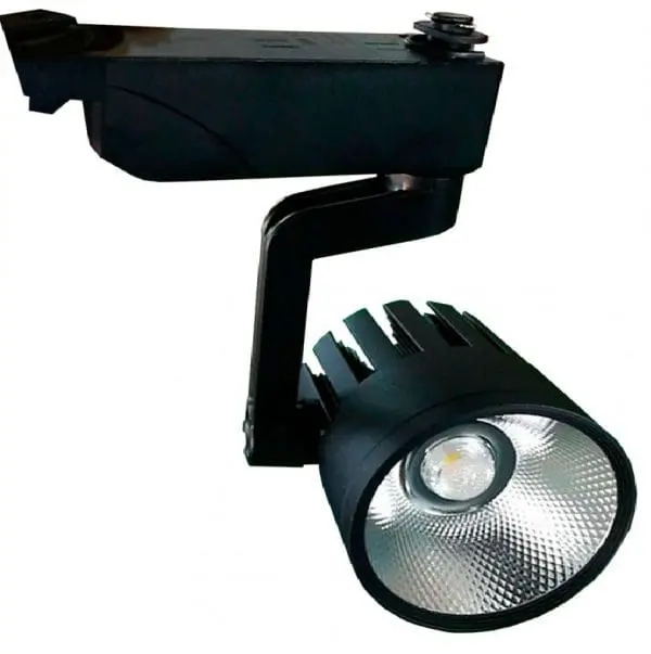 Foco led carril - riel 30w monofasico romab