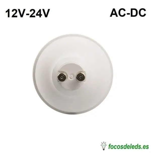 BOMBILLA LED GU10 120º 12V 24V 6W AC - DC