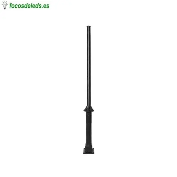 Columna poste farola arcos acero 3 mts