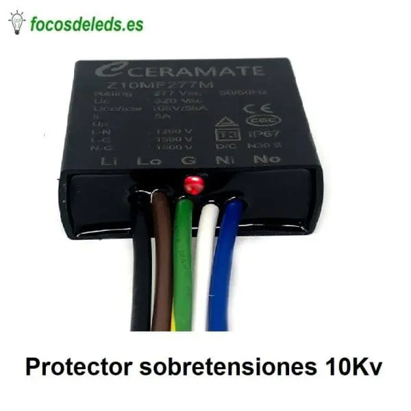 Protector Sobretensiones Transitorias de hasta 10Kv