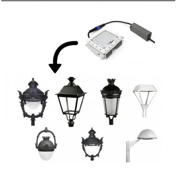 Farola LED Valley 40W PHILIPS Aluminio