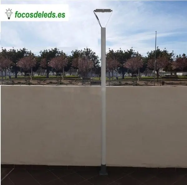 Farola de jardín PVC 250cm 50w OSRAM