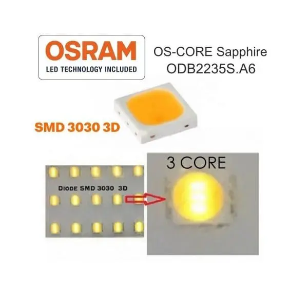 Foco proyector módular LED 50W OSRAM 180Lm/w