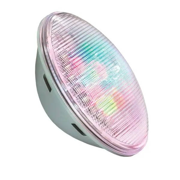 Foco led piscina PAR56 RGB 35W on-off inox