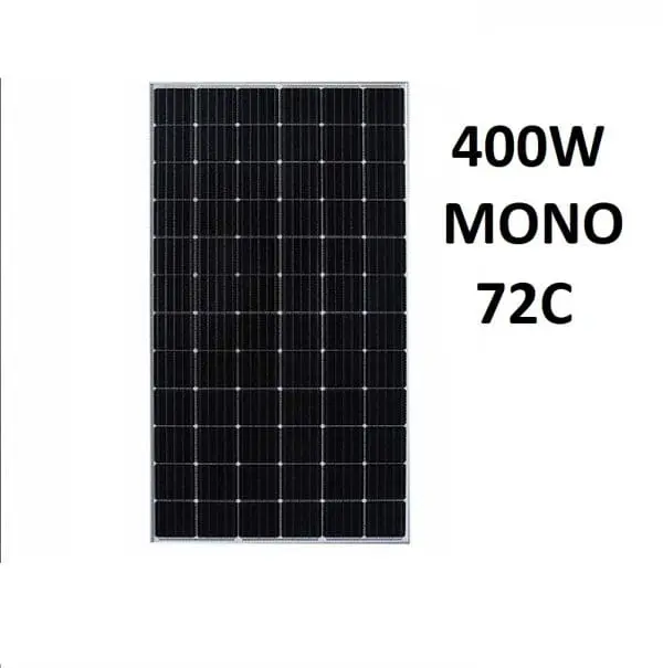 Placa Solar 400W Mono 72c