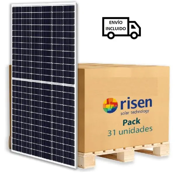 Pallet 31 Panel Solar Risen 450W RSM144-7-450M