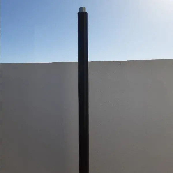 Columna Farola PVC Negra