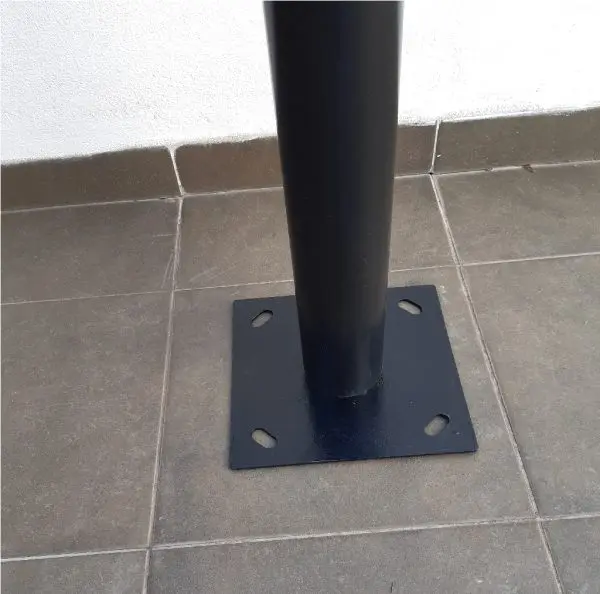 Columna Farola PVC Negra - Imagen 4