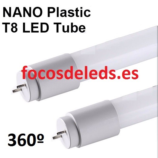tubo led nano plastico