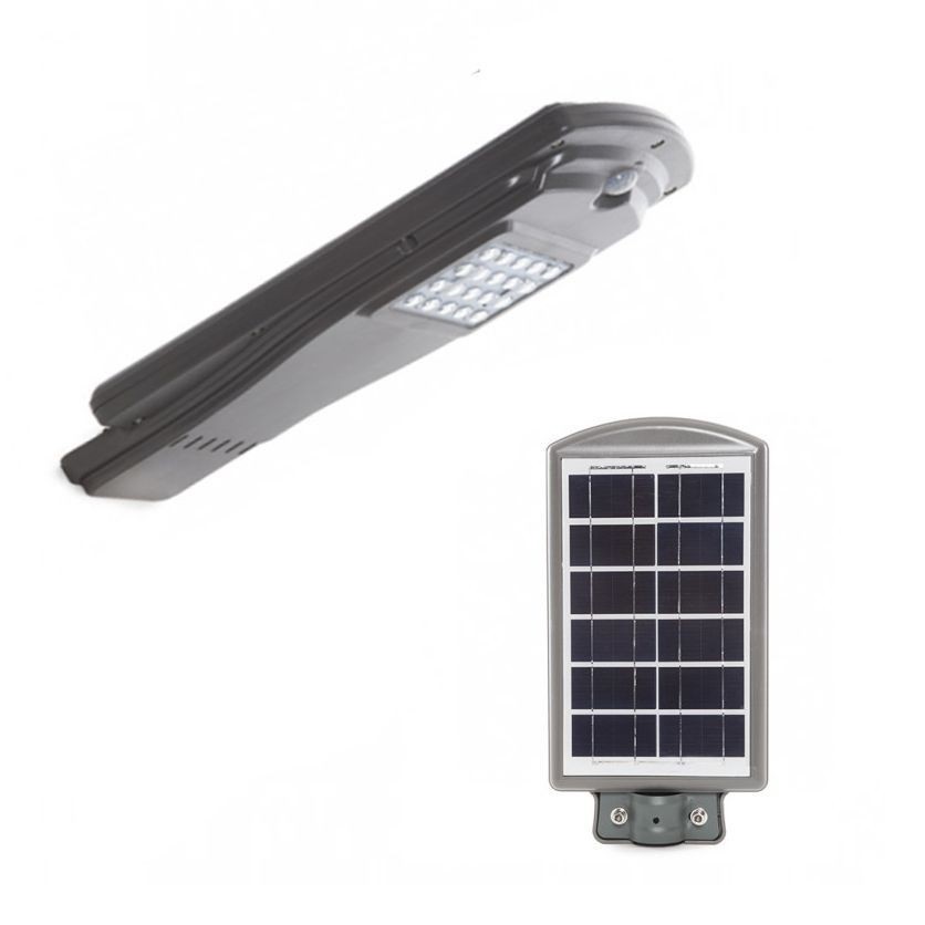 Contribución Elaborar Contestar el teléfono Luminaria Solar LED de 20W con sensor de movimiento en oferta