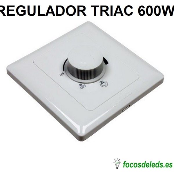 Regulador LED Triac 600W Dimmer 230V
