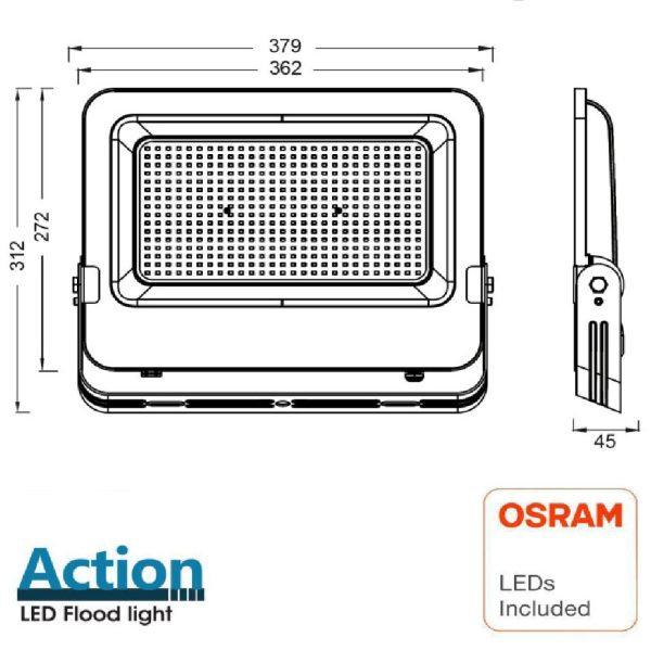 Foco proyector led 300w