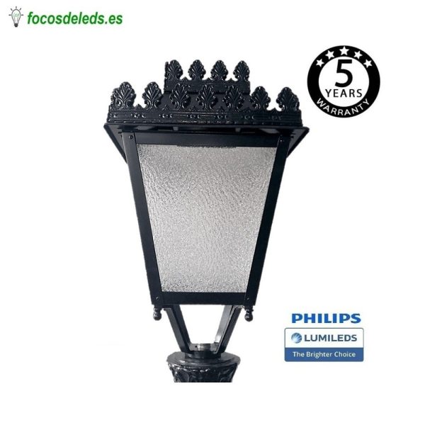 Farola Alcazar LED 40W PHILIPS Aluminio