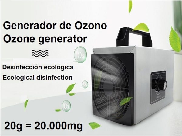 Máquina Generador de Ozono PRO 20g