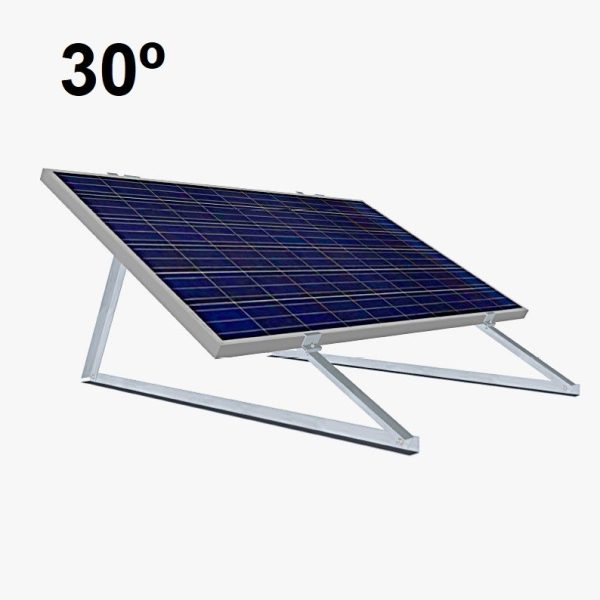 Estructura inclinada 30º 1 panel solar