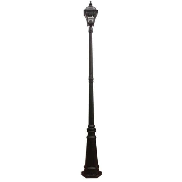Farola exterior jardín columna NOE, 222cm