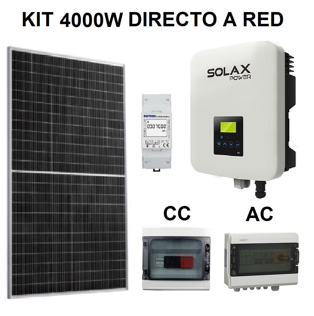 Kit solar autoconsumo 4,2 kW monofásico Goodwe