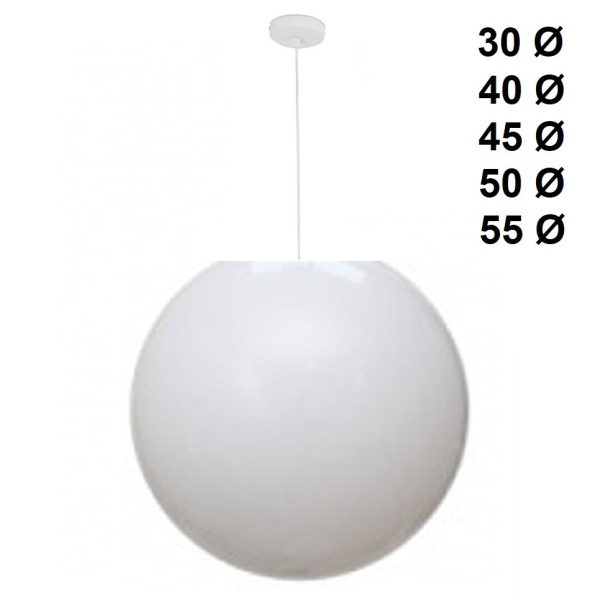 Lámpara de techo colgante globo grande