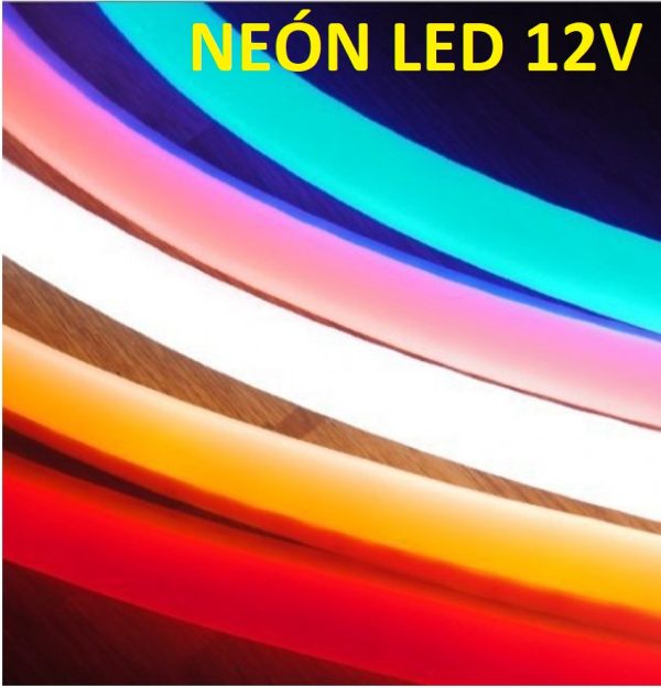 Neón led flexible 12V regulable bobina 50m
