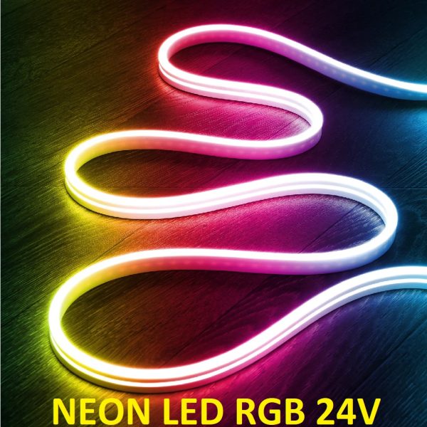 Led Neón Flexible RGB 24V Regulable