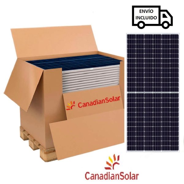 Pallet Panel Canadian Solar 655w HiKu7 CS7N-640|665MS