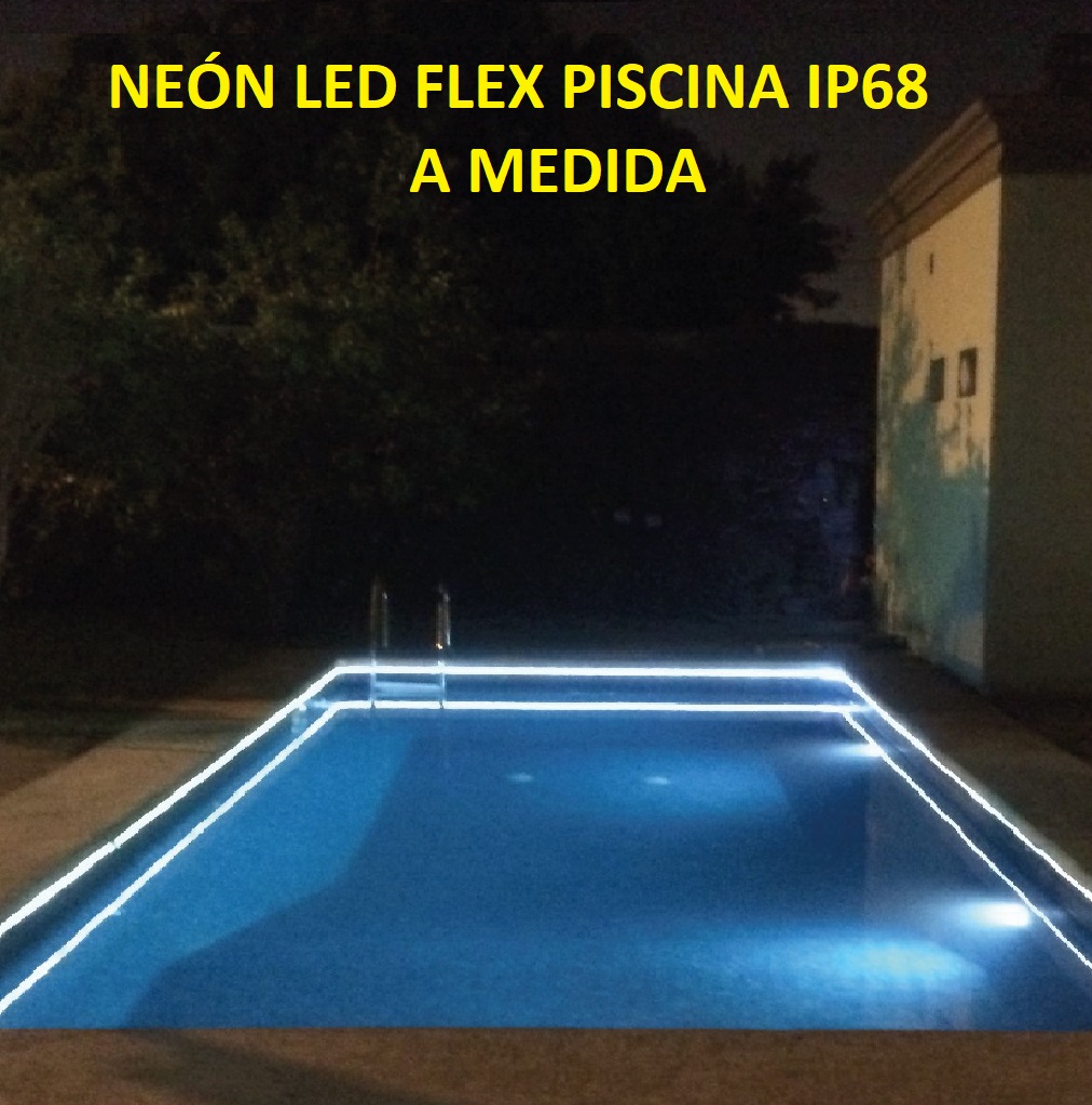 Tira Led Calida 25mts Neon Flex Cob 220v Siliconada Flexible