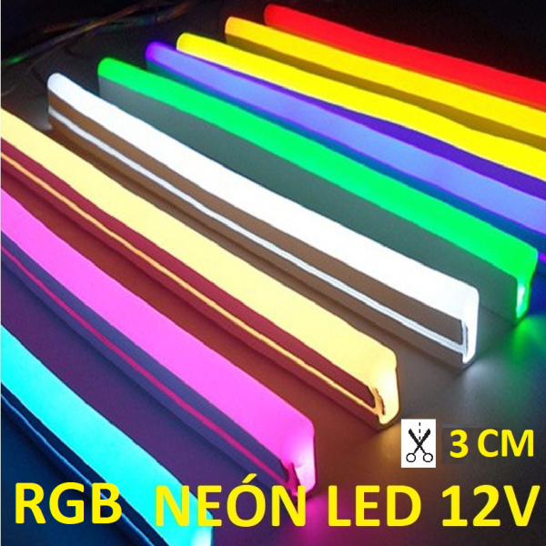 Led Neón Flexible RGB 12V IP65
