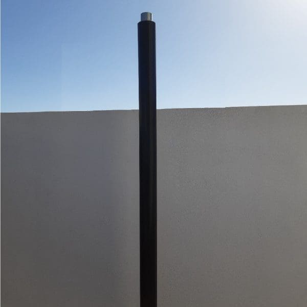 Columna Farola PVC Negra